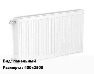 Радиатор стальной панельный Compact C 400х2500 33 6162 Вт Подкл:боковое